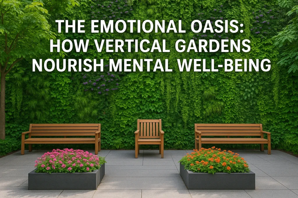 The Emotional Oasis: How Vertical Gardens Nourish Mental Well-Being