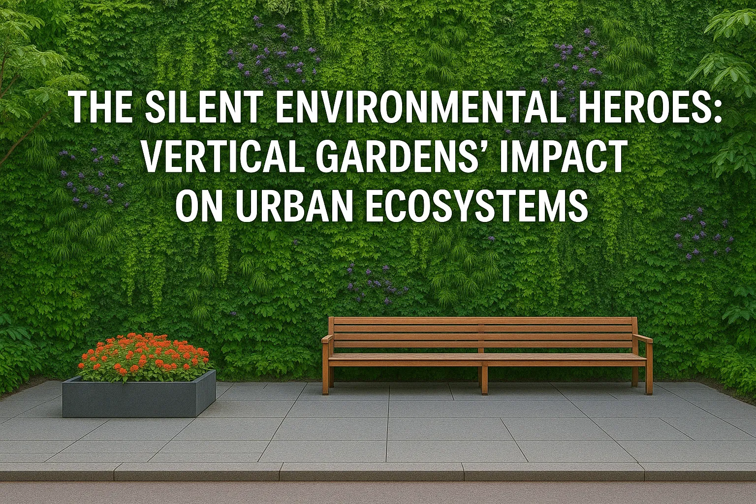 Vertical Gardens: The Benefits of Urban Landscaping vertical_garden_environmental_impact