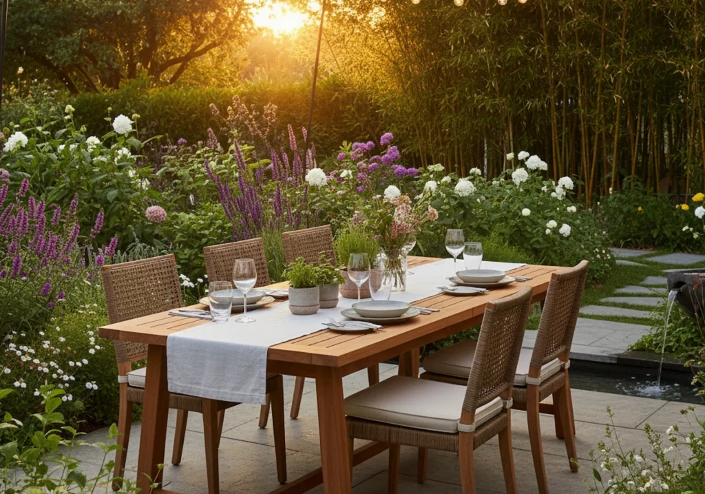 Set Up a Spot for Outdoor Dining